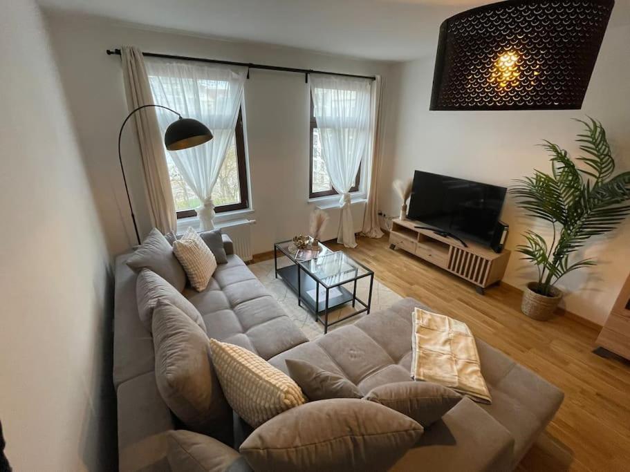 #Stylische / Moderne Wohnung Im Leipziger Zentrum Dg Links Bagian luar foto
